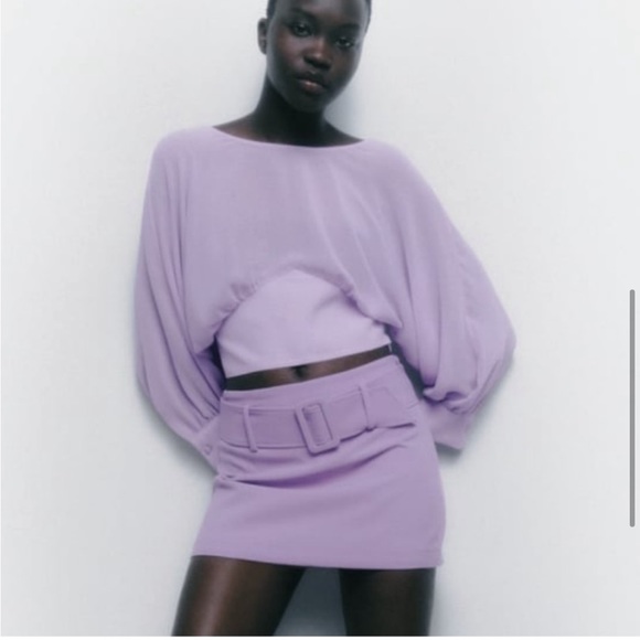 Zara Fitted Waist Top - Picture 4 of 4